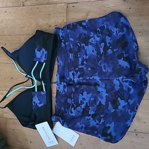 Athleta NWT Surge Swim Set